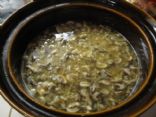 Mushroom Barley Soup - slow cooker