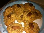 Oatmeal Peanut Butter and Pecan Cookies