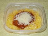 Spaghetti Squash & Semi-homemade Sauce