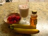  Health Banana Strawberry milkshake