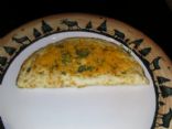 Nanny's Spinach Cheese Egg White Omelet