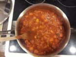 Bean Free Turkey Chili