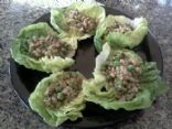 Sauted Tempeh Lettuce Cups (wraps)