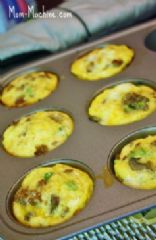 Veggie and Egg “Muffins” (Low-Carb/Low-Fat)