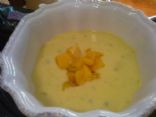 Chilled Tropical Mango Soup