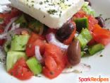 Greek Village Salad (horiatiki salata)
