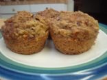 100 calorie whole wheat cranberry-carrot muffins