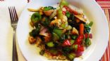 Chicken and Vegetable Spicy Teriyaki Stirfry