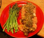 London Broil with Tequila Bean Sauce