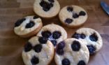 Blueberry Garbanzo Biscuits