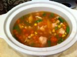 Chicken & Rice with Vegetable Soup