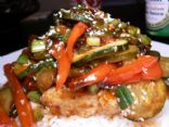 Stir Fried Pork & Vegetables with Spicy Sauce