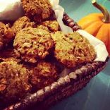Pumpkin Spiced Oatmeal Pecan Cookies