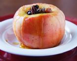 Microwaved Apples with Honey and Raisins