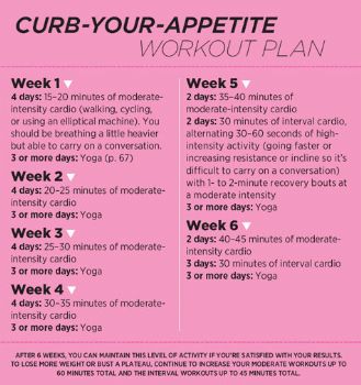 6-week workout plan!