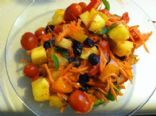 Sweet and tangy carrot / pineapple salad