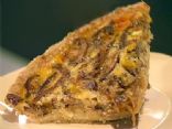 Bacon, Mushroom & Onion Quiche with Oat Crust