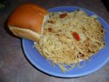 Spicy Angel Hair and Tomato Pasta
