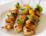 Mini Kebabs with Creamy Chilli Dip