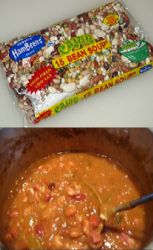15 Bean Soup with Smoked Turkey Leg