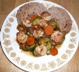 Shrimp & Vegetables in Oyster sauce