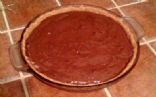 Chocolate Pudding Pie with Homemade Graham Cracker Crust