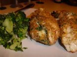 Garlic Spinach and Horseradish Stuffed Chicken