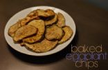 Baked Eggplant Chips 