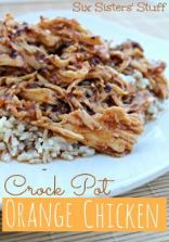 Crock Pot Orange Chicken Recipe