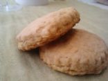 Fiber filled sweet potato biscuits