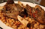 simple braised lamb shanks and white beans