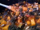 Butternut Squash - White Bean - Kale Stew