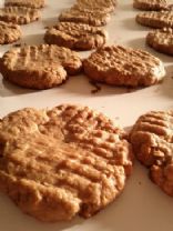 Healthy Oatmeal Peanut Butter Cookies