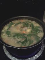 Vegetable & rice soup