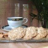 Coconut Almond Anise Kissed Cookies