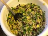 Quinoa black bean salad