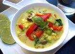 Spicy Thai Curry Corn Soup