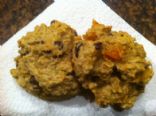 Pumpkin & dried fruit cookies