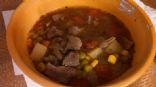 Loaded Crockpot Vegetable Beef Soup