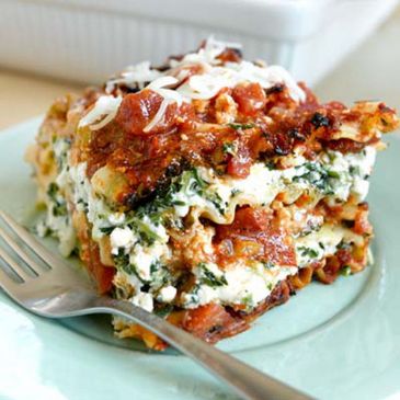 Lowfat Vegetable Lasagna Recipe
