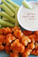 Spicy Buffalo Cauliflower Bites