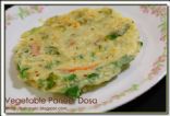 Vegetable Paneer Dosa-Instant
