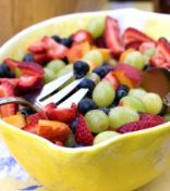 Sue Bee Honey Lime Dressing and Fruit Salad