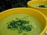 Vegan Cream Of Spinach Soup!