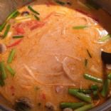 Tom Kha Noodle Soup (Thai Cococut Chicken Soup)