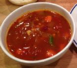 Tomato Corn Minestrone soup