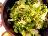 Green Salad with Anchovy Dressing