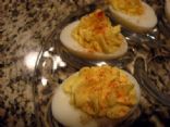 Less-Evil Deviled Eggs