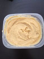 humus (sesame oil instead of tahini)